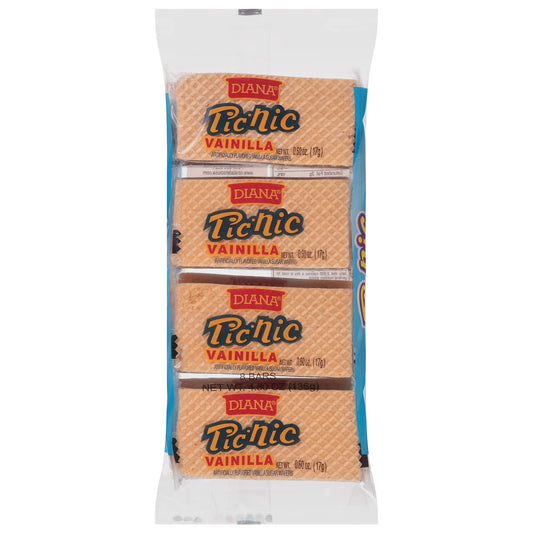 Diana Picnic Vanilla Sugar Wafers 8 - 0.60 oz Packs