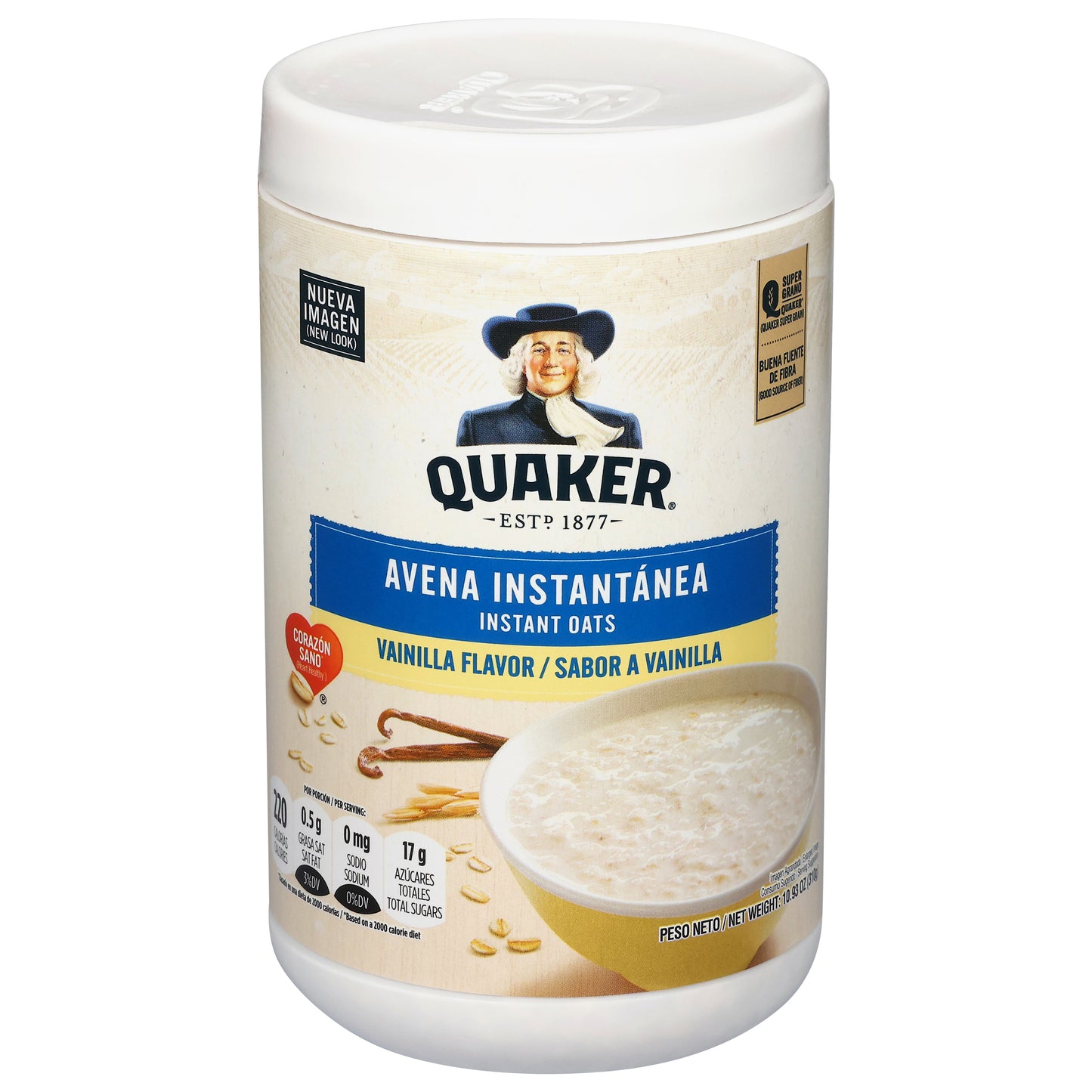 Quaker Vanilla Flavor Instant Oats 10.93 oz