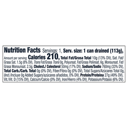 Van Camp's Seafood Solid Light Yellowfin Tuna in Oil 5 oz