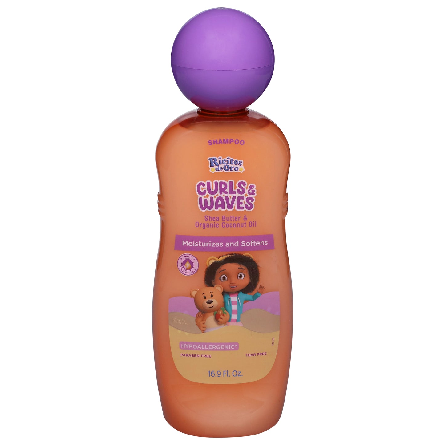Ricitos de Oro Curls & Waves Shea Butter & Organic Coconut Oil Shampoo 16.9 fl oz