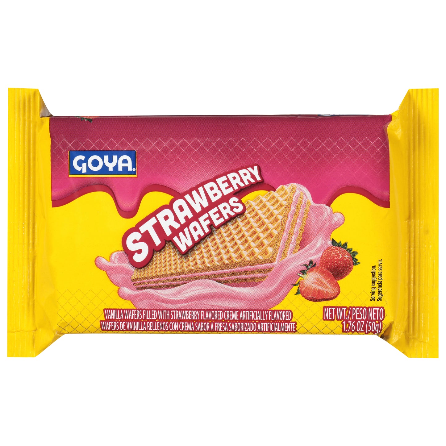 Goya Strawberry Wafers 1.76 oz
