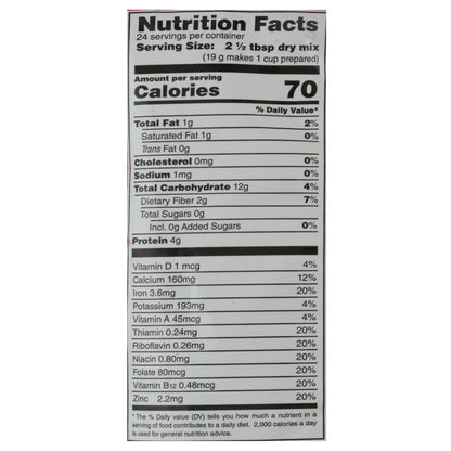 Mezcla de cereal caliente de maíz y soya Incaparina de 450 g