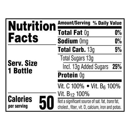 Tum-E Yummies Fruit Punch Party, bebida de agua con sabor natural a frutas, 296 ml (10.1 onzas líquidas)