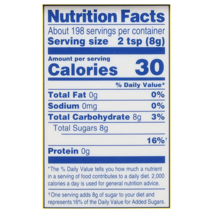 Domino Premium Pure Cane Granulated Sugar 3.5 lb Tub