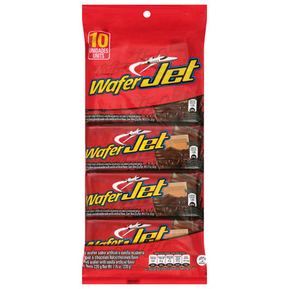 Jet Chocolate Flavor Wafer 10 - 0.77 oz Each