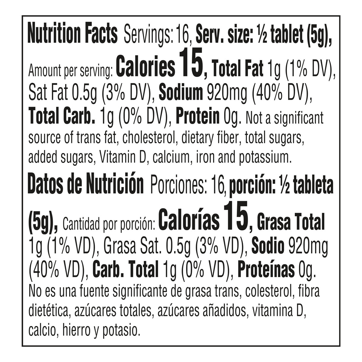 Maggi Chicken Flavor Bouillon Tablets, 2.43 Oz
