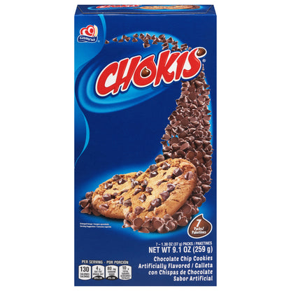 Galletas con chispas de chocolate Gamesa Chokis, 7 paquetes de 1.30 oz
