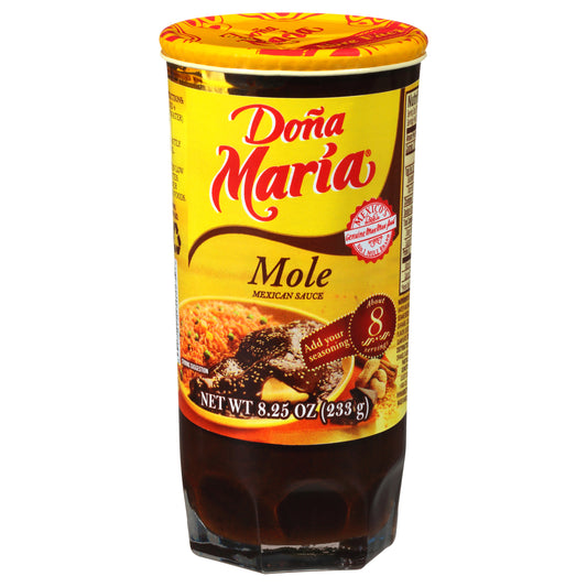 Mole Doña María® Salsa Mexicana 8.25 oz. Frasco