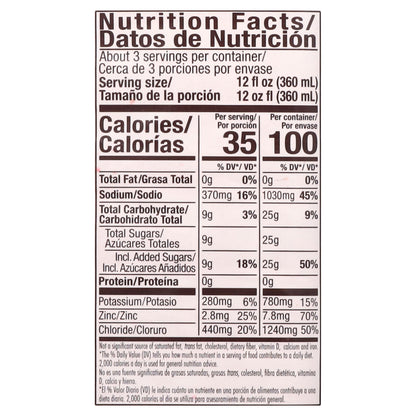 Solución electrolítica oral Suero sabor sandía 33.8 fl oz