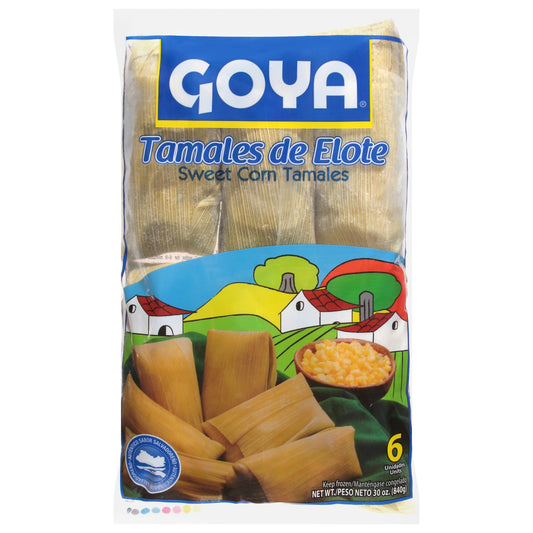 Tamales de maíz dulce Goya, 6 unidades