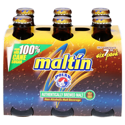Bebida de malta sin alcohol Maltin, botellas de 6 a 7 onzas