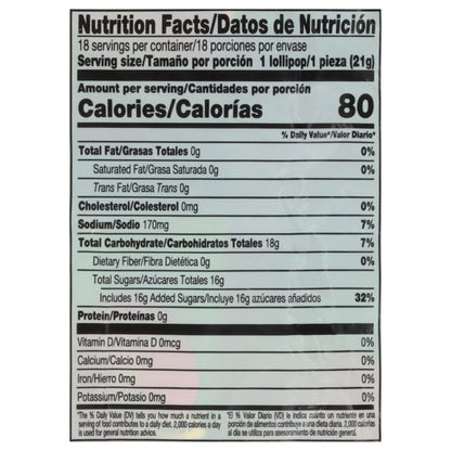 Pelon Pelonazo Tamarind Flavor Hard Candy 18 - 0.74 oz Each