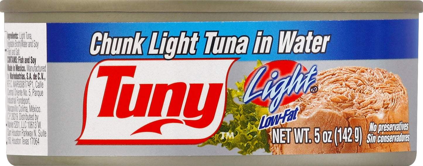 Tuny Chunk Light Tuna in Water 5 oz