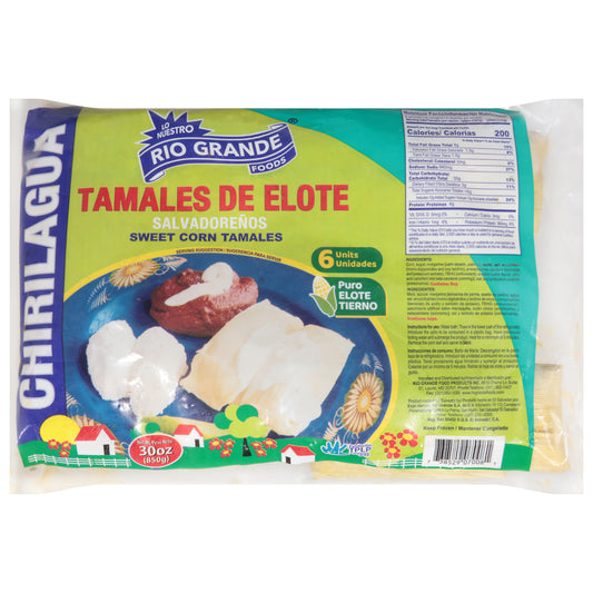 Tamales de maíz dulce de Rio Grande Foods, 6 unidades