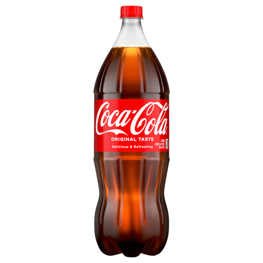 Botella de Coca-Cola, 2 litros