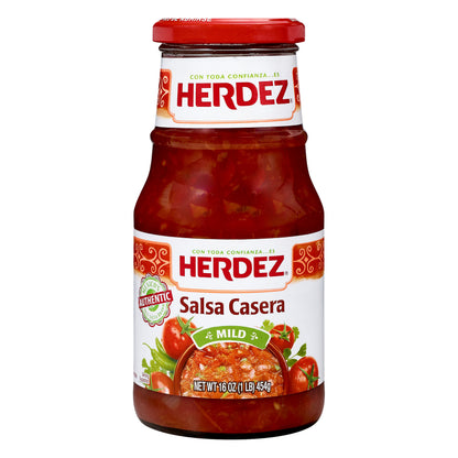 Herdez® Casera Salsa Suave 16 oz. Frasco
