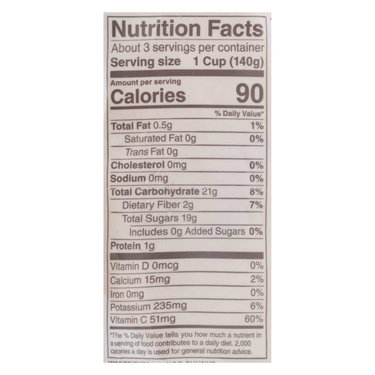 Goya Mango Chunks 16 oz