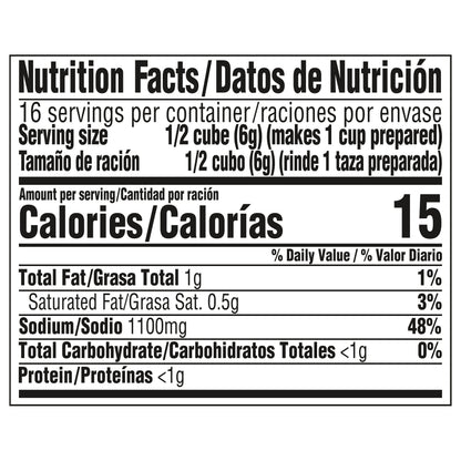 Knorr 8 Ct 3.1 oz, Caldo de Res en Cubos de Caldo Sabor a Carne