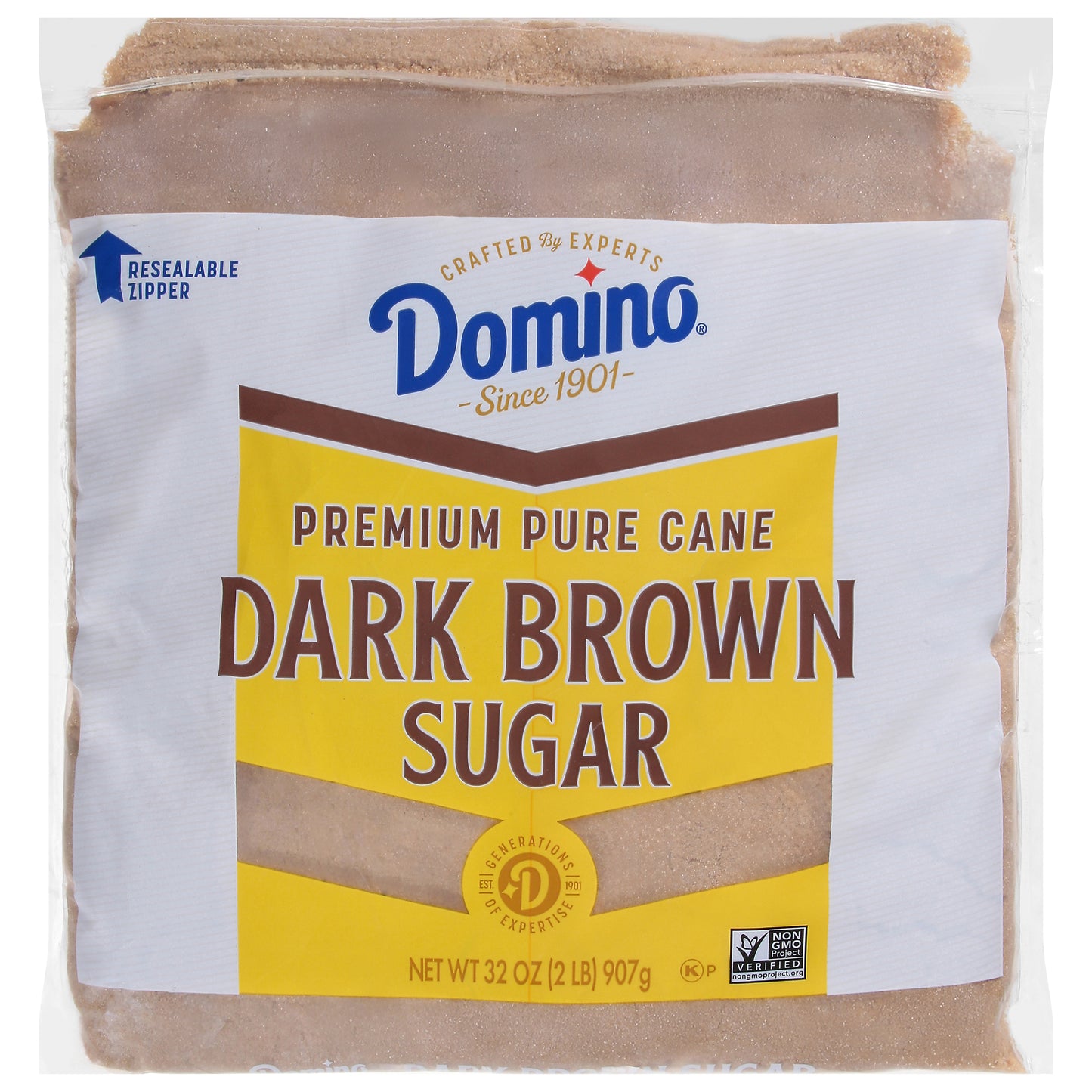 Domino Premium Pure Cane Dark Brown Sugar 32 oz