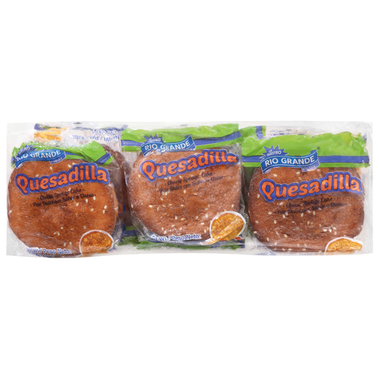 Rio Grande Foods Cheese Sponge Cake Quesadilla 6 Each