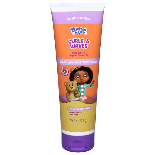 Ricitos de Oro Curls & Waves Shea Butter & Organic Coconut Oil Conditioner 7.9 oz