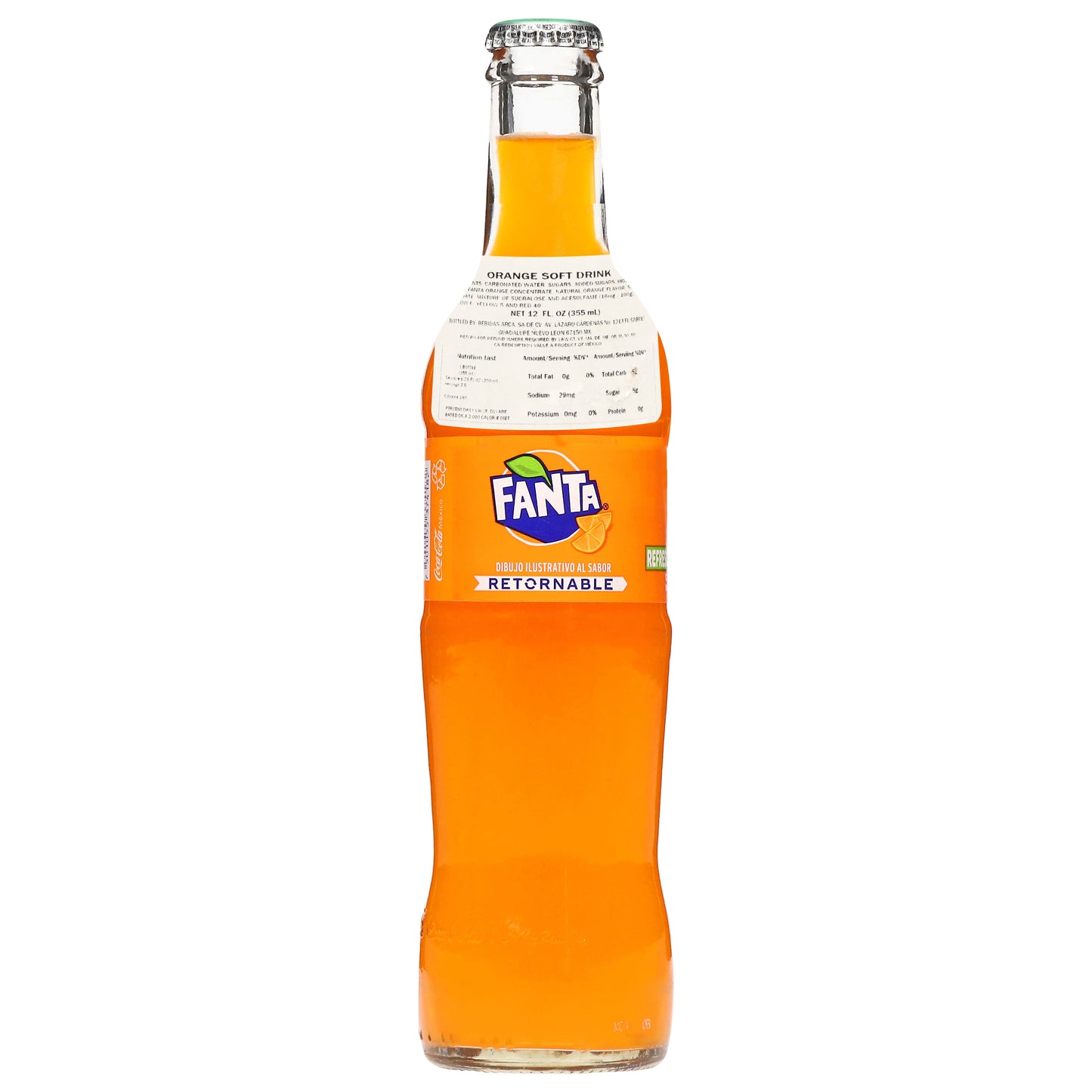 Refresco Fanta Naranja 355 ml