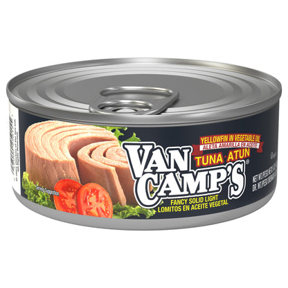Van Camp's Seafood Solid Light Yellowfin Tuna in Oil 5 oz