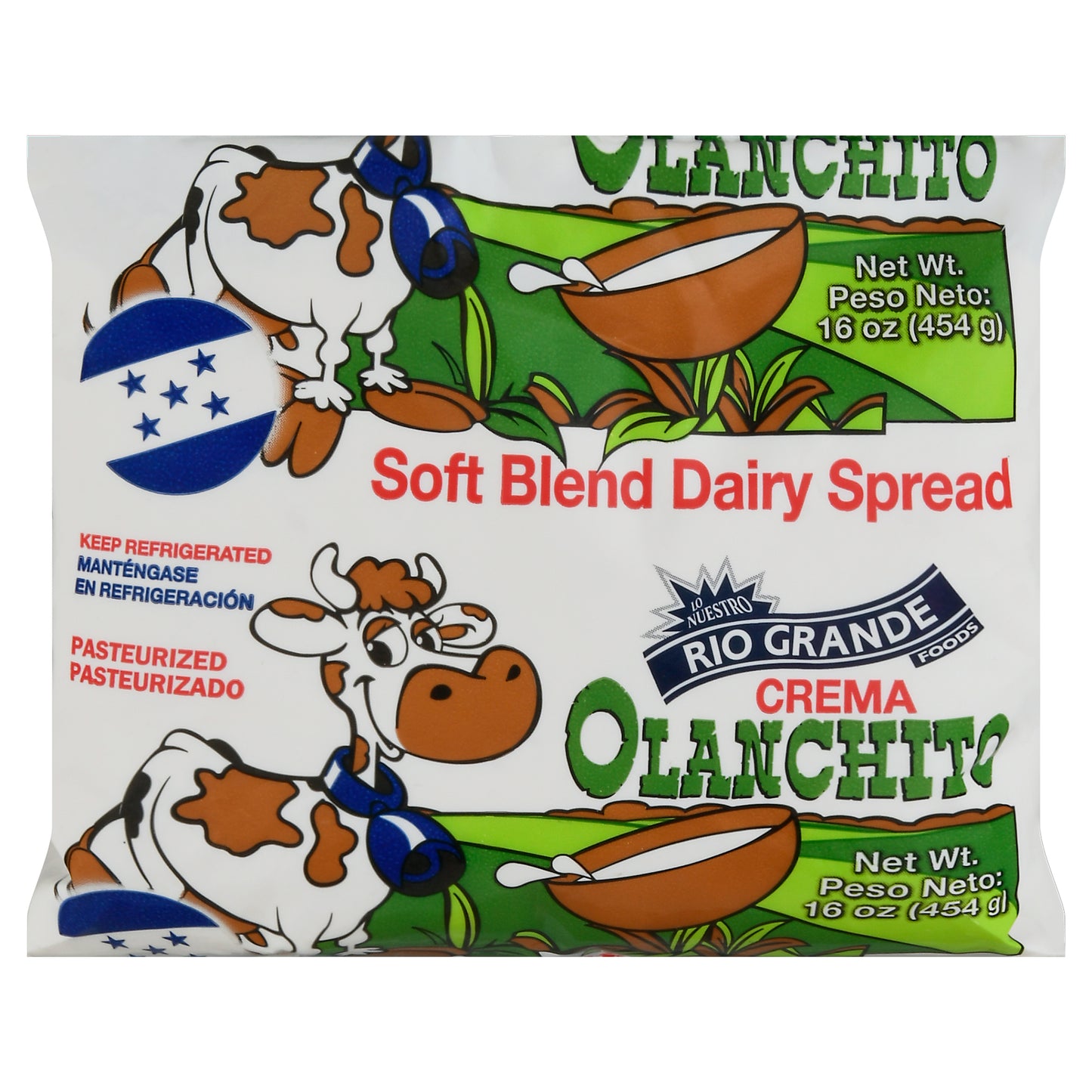 Margarina suave Rio Grande Foods Olanchito de 454 g (16 oz)