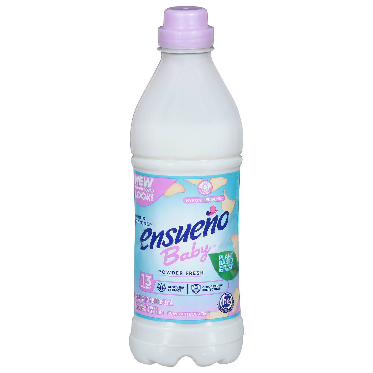 Ensueno Baby Powder Fresh Fabric Softener 22 fl oz