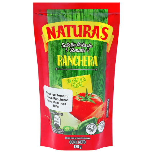 Natura's Prepared Tomato Sauce 180 g