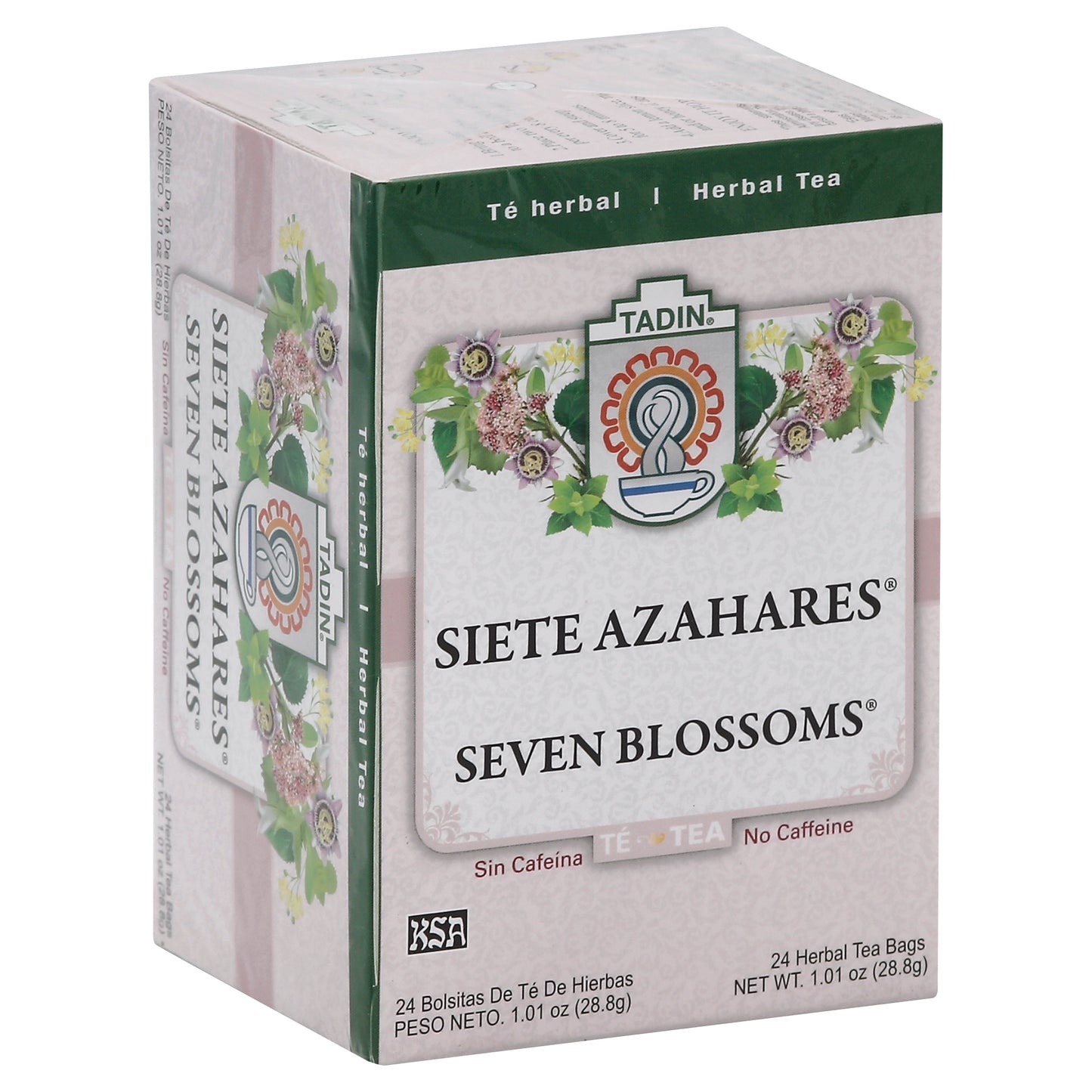 Té de hierbas Tadin 24 unidades - SIETE FLORES