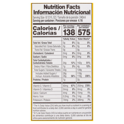 Del Frutal Néctar de Melocotón 33.8 fl oz