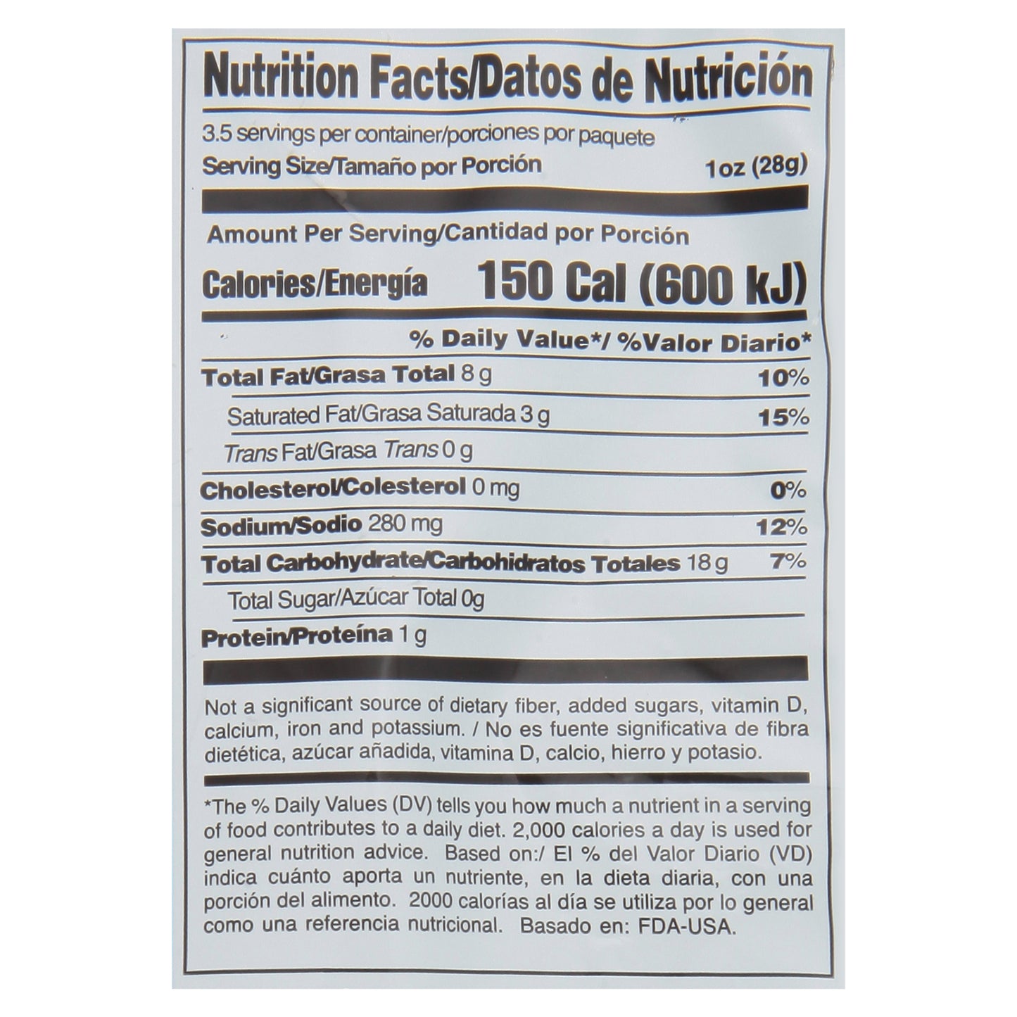 Bocadillos de maíz con sabor único Senorial 100 g