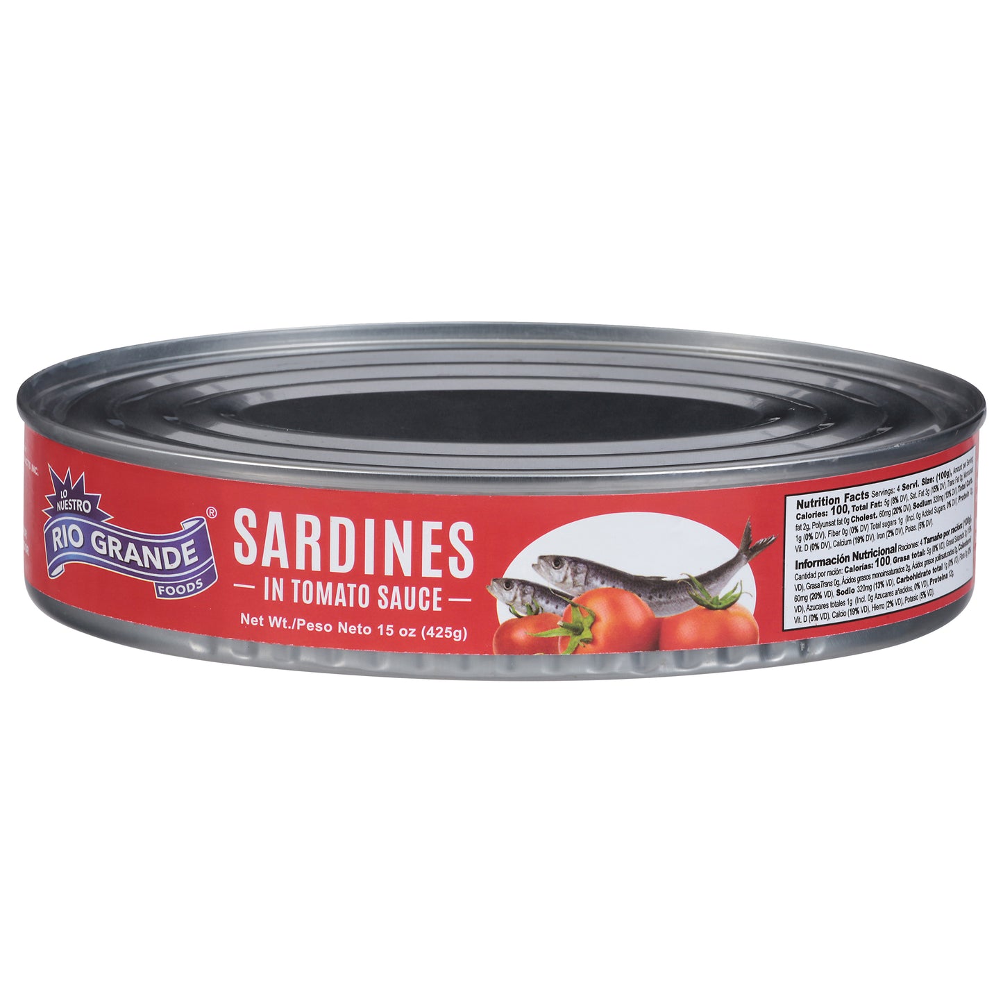 Rio Grande Foods Sardines in Tomato Sauce 15 oz