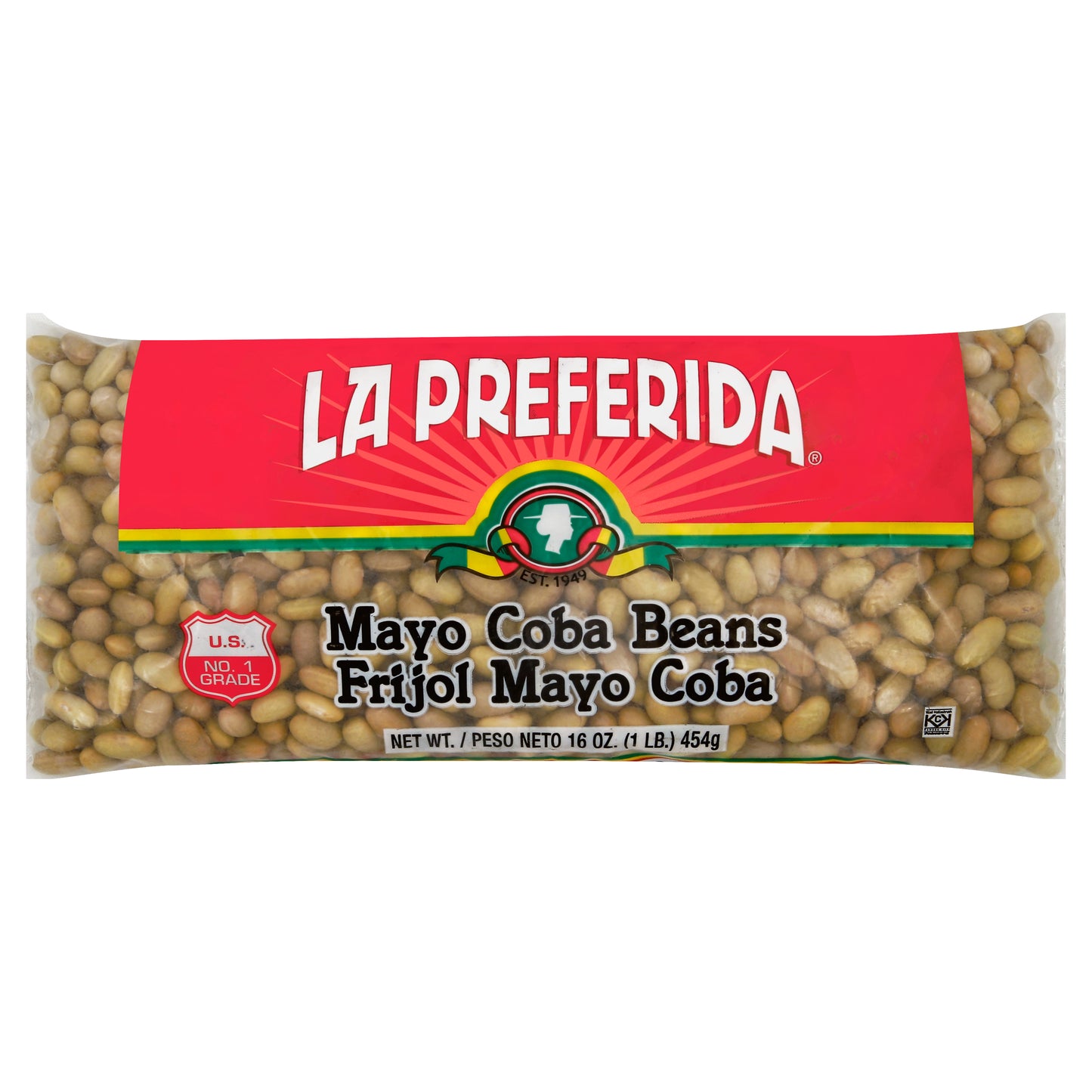 La Preferida Mayo Coba Beans 16 oz