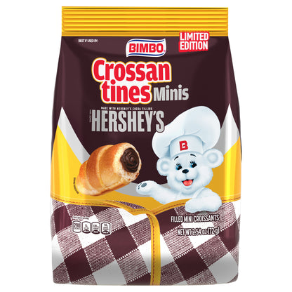 Bimbo Crossantines Hershey's (Individual) Mini Filled Croissants, 6 count, 2.5 oz