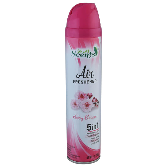 Great Scents 5 in 1 Cherry Blossom Air Freshener 9 oz