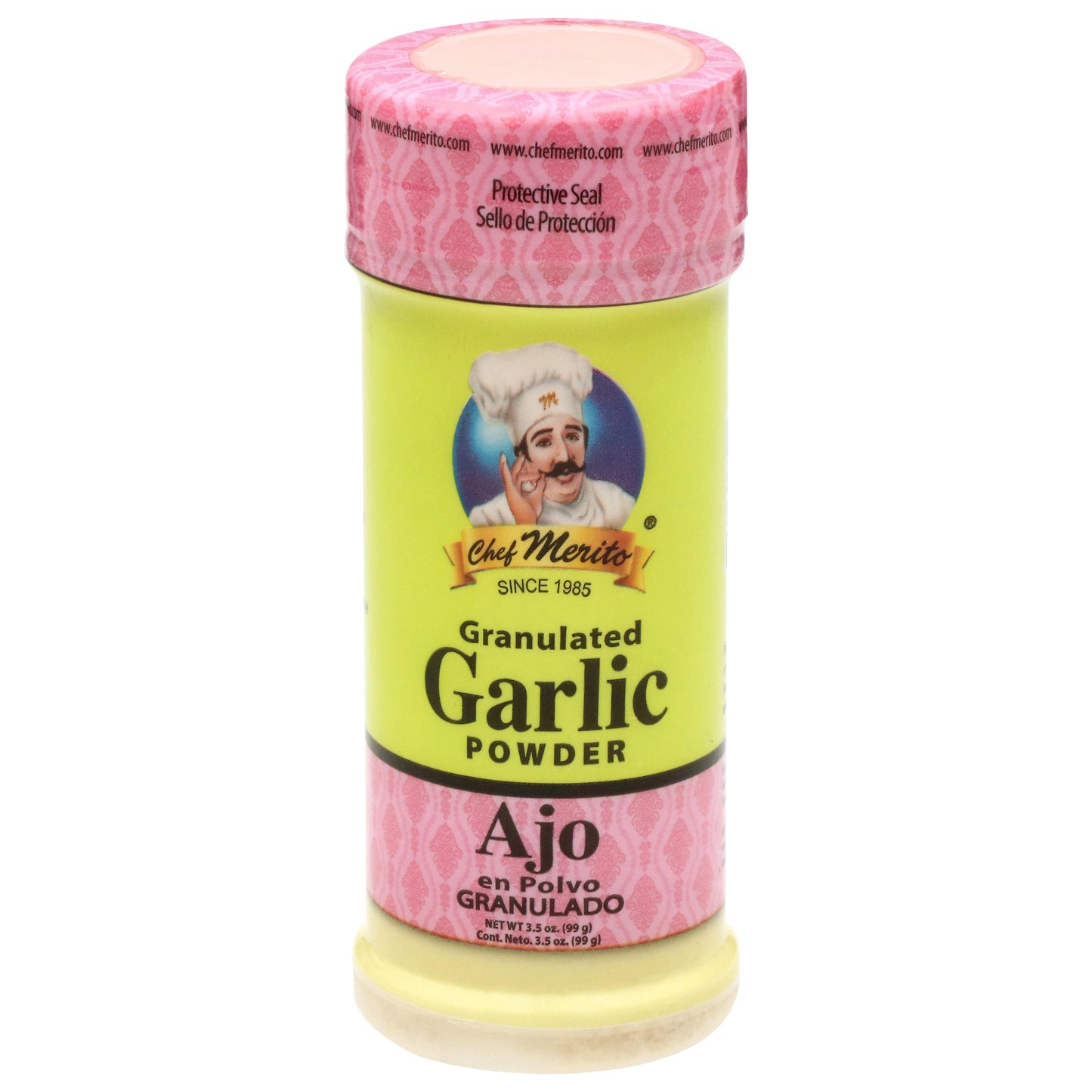 Chef Merito Granulated Garlic Powder 3.5 oz
