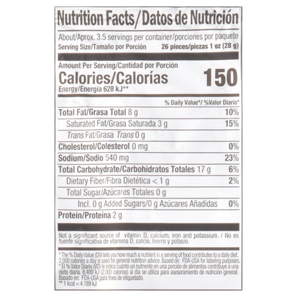 Senorial Chobix BBQ Flavored Wheat Snack 3.53 oz