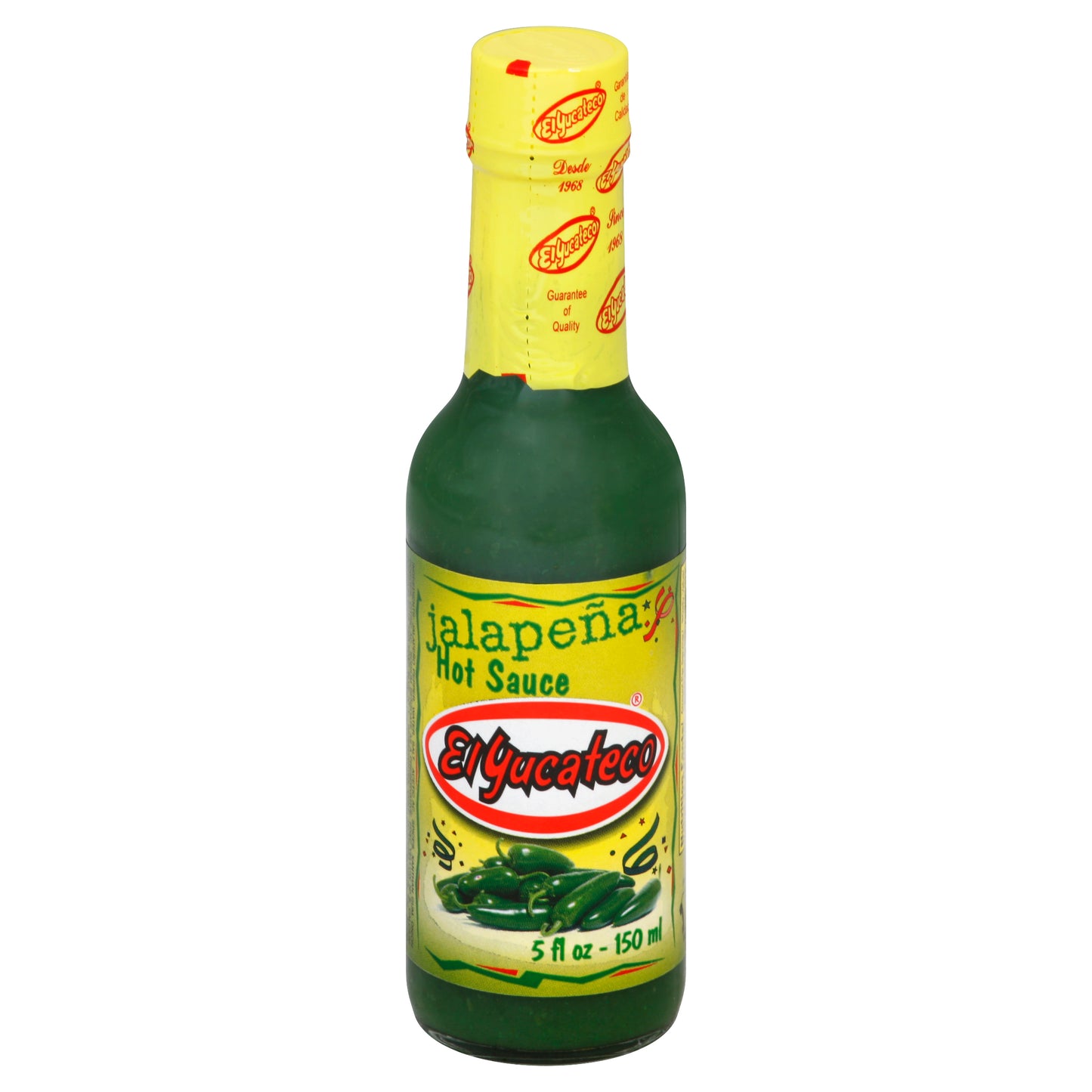 El Yucateco Jalapena Hot Sauce 5 oz