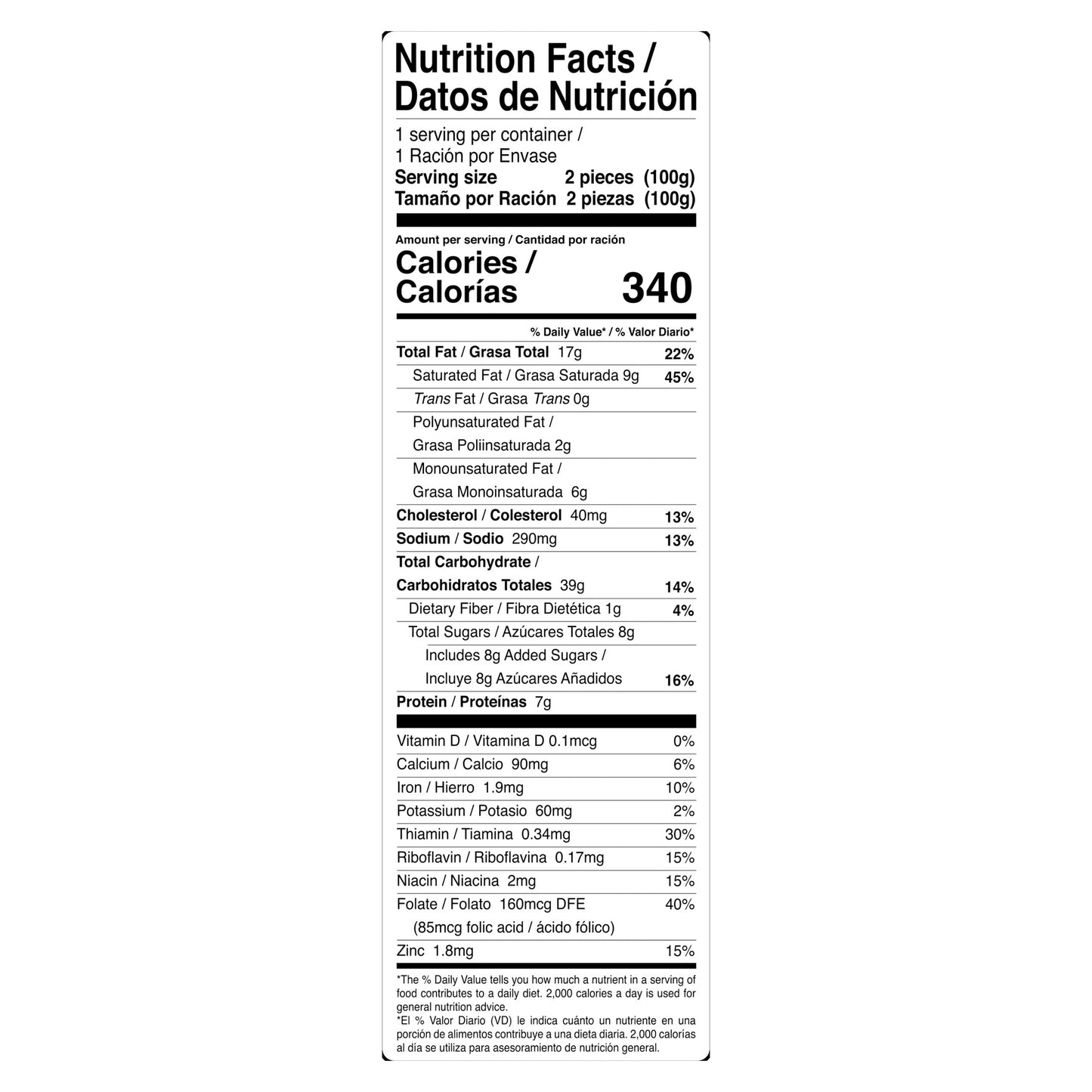 Bimbo Cuernitos Plain Croissants, 2 count, 3.53 oz