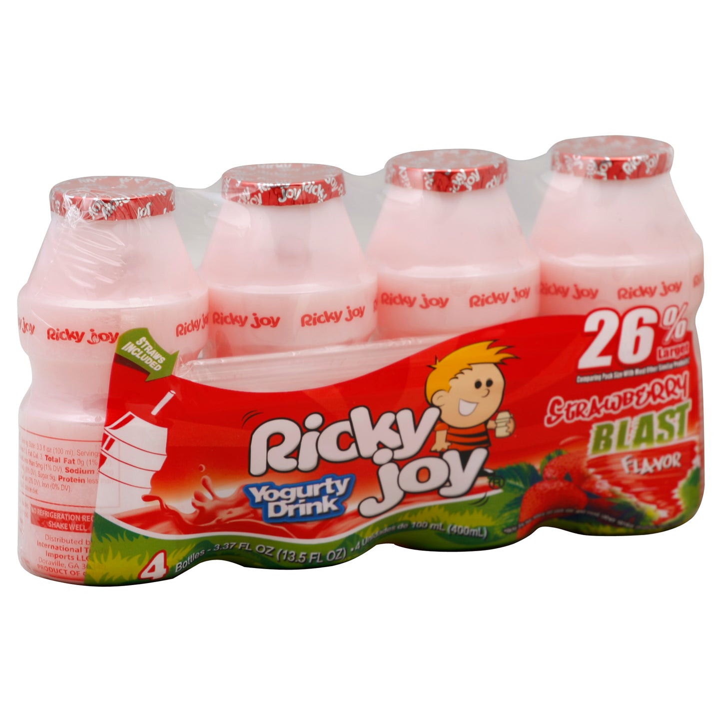 Bebida de yogur Ricky Joy 4 unidades