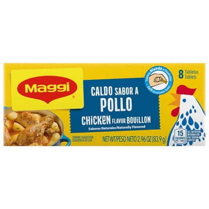 Maggi Chicken Flavor Bouillon Tablets, 2.43 Oz