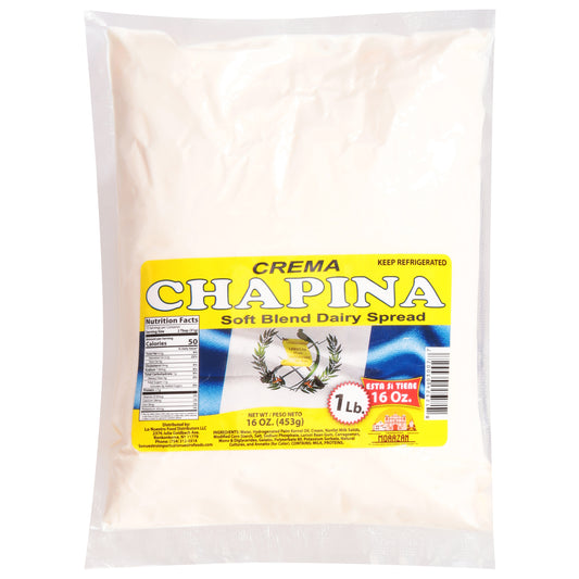 Lo Nuestro Foods Crema Chapina Soft Blend Dairy Spread 16 oz