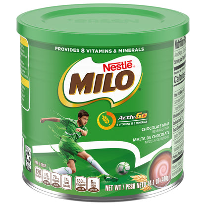 Milo Activ-Go Mezcla para bebida de malta con chocolate 14.1 oz