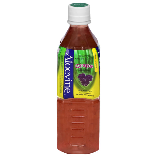 Aloevine Refreshing Grape Aloe Vera Drink 16.9 fl oz