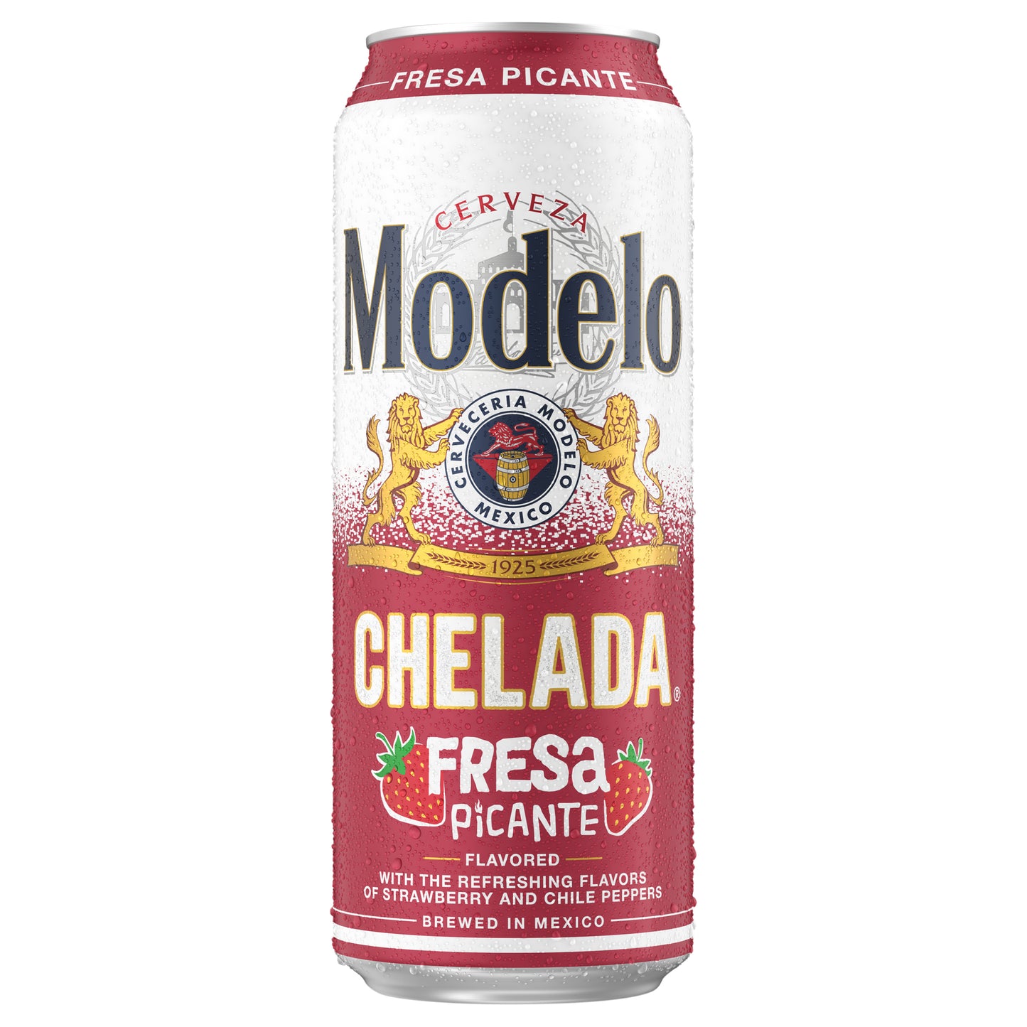 Modelo Chelada Fresa Picante Cerveza Sabor Importada Mexicana