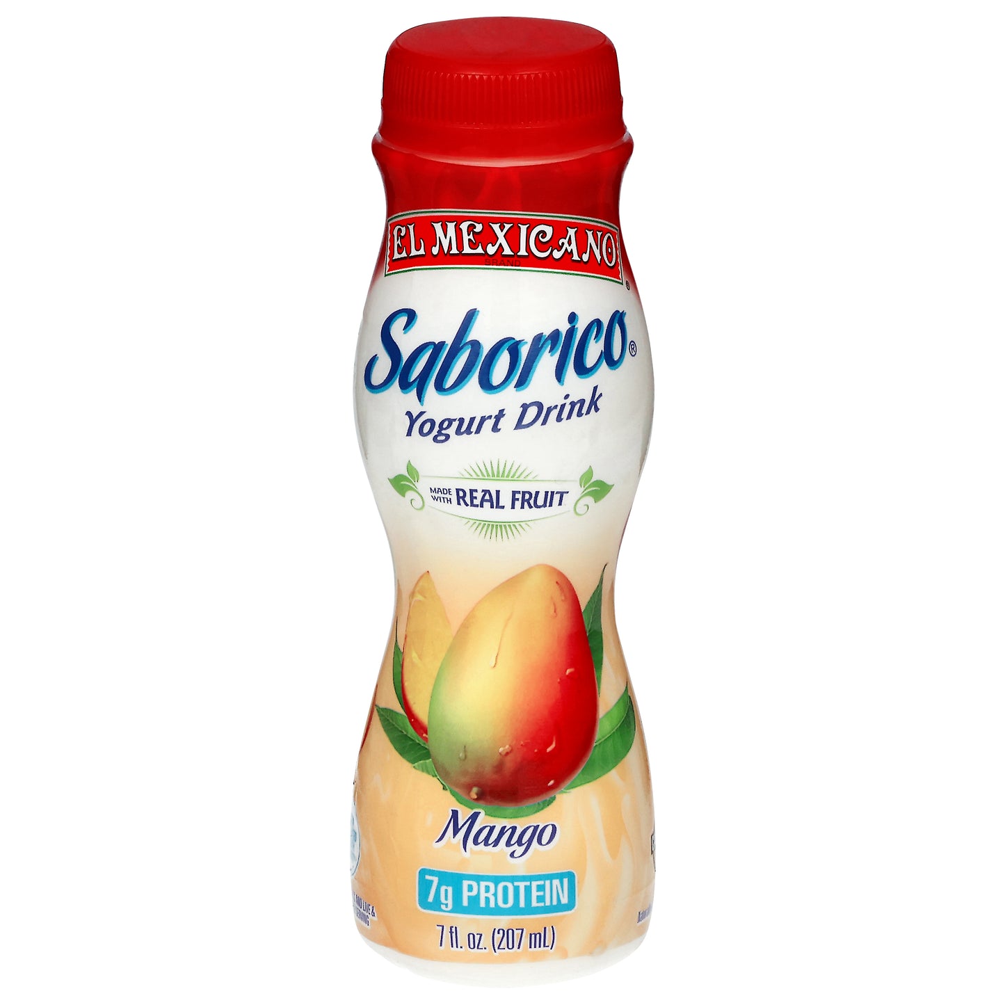 El Mexicano Saborico Bebida de Yogurt de Mango 7 fl oz