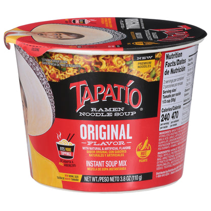 Sopa de fideos ramen Tapatío sabor original 108 g