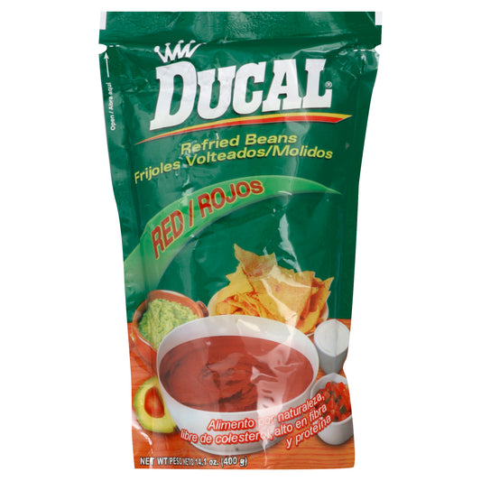 Frijoles refritos Ducal 14.1 oz - Rojos